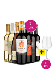 Kit 7 - Super Degusta&ccedil;&atilde;o + Ta&ccedil;a de Cristal Gr&aacute;tis - Oferta Absurda
