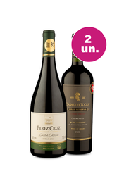 Kit 2 - Encontro de Campe&otilde;es - Perez Cruz Limited Edition e Casas del Toqui Gran Reserva