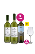 Kit 3 - Italianos Refrescantes + Taça Cristal Grátis