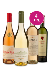 Kit 4 - Brancos e Ros&eacute;s Especiais - Exclusivo We