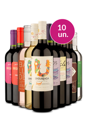 Kit 10 - Vinhos Suaves Mistos - Exclusivo We