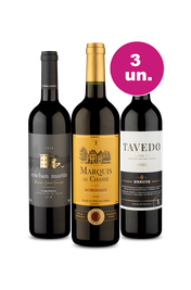 Kit 3 - Europeus Sensacionais por R$149 - Oferta Absurda Black Wine