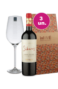 Kit Presente - Sibaris e Taça de Cristal Premium