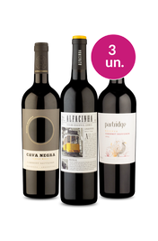 Kit 3  - Tintos de Abril por R$44 por Garrafa - Oferta Absurda