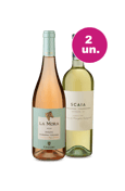 Kit 2 -  La Mora Rosato e Scaia Chardonnay - Oferta Insana