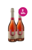 Kit 2 - Espumante U By Undurraga Rose Brut - Oferta Insana IZ