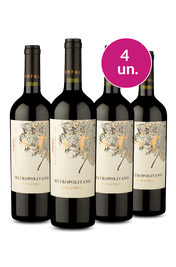 Kit 4 - Metropolitano D.O. Valle Central Carm&eacute;n&egrave;re - Exclusivo We