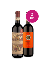Kit 2 - Wine Pendura - Italianos Renomados