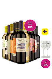 Kit 13 - Variedade + Par de Ta&ccedil;as de Acr&iacute;lico Gr&aacute;tis