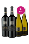 Kit 4 - Degustação V9 Reserva por R$37,90 Por Garrafa