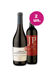 Kit 2 - Bons-Ventos Superior e JP Azeitão - Oferta Absurda Black Wine