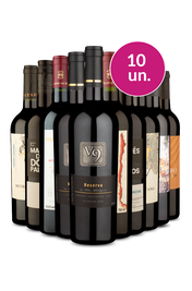 Kit 10 - Tintos Campe&otilde;es por R$29,90 por Garrafa - Oferta Absurda