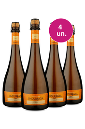 Kit 4 - Espumante Undurraga Brut - Exclusivo WE