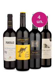 Kit 4 - Vinhos Especiais - Exclusivo We