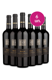 Kit 6 - V9 Reserva Carm&eacute;n&egrave;re e Cabernet Sauvignon - Exclusivo We