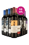 Kit 10 - Tintos Espetaculares por R$32,90 por Garrafa - Oferta Insana