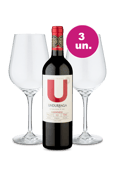 Kit Especial - U By Undurraga Carménère + Par de Taças de Cristal