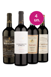 Kit 4 - Vinhos do Velho Mundo - Exclusivo We