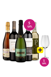 Kit 5 - Sele&ccedil;&atilde;o Especial + Ta&ccedil;a de Cristal Gr&aacute;tis