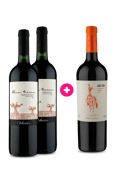 Kit Leve 3 Pague 2 Cabernets