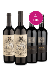 Kit 4 - Cordero Con Piel de Lobo e V9 Reserva - Oferta Absurda