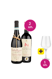 Kit 2 - Degusta&ccedil;&atilde;o Premium + Ta&ccedil;a de Cristal Gr&aacute;tis - Oferta Absurda