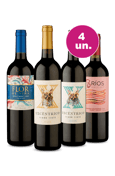 Kit 4 - Tintos Suaves por R$99