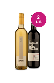 2 vinhos por R$22!