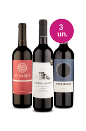 Kit 3 - Vinhos para a Semana por R$88