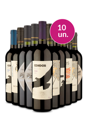 Kit 10 - Tintos Secos por R$ 24,90 a garrafa - Exclusivo We