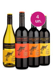 Kit 4 - Degusta&ccedil;&atilde;o Yellow Tail Colour Series - Lan&ccedil;amento