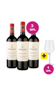 Kit 3 - Perez Cruz Gran Reserva + Taça de Cristal Grátis