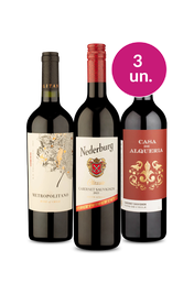 Kit 3 - Sabores Tintos por R$99 - Oferta Absurda