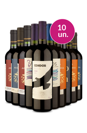 Kit 10 - Tintos Secos - R$25,90 por Garrafa - Oferta Absurda