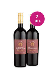 Wine Pendura - Esprit De Ch&acirc;teau Monplaisir Aoc Bergerac por R$82,43/un