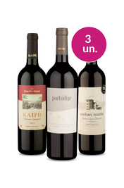 Kit 3 - Tintos Incr&iacute;veis por R$99 - Oferta Absurda