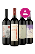 Kit 4 - Tintos Formidáveis por R$29,90 por Garrafa