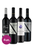 Kit Tintos Novo e Velho Mundo Wine (4 garrafas)