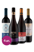 Kit Oferta da Hora Tintos Europeus & Chilenos (4 garrafas)