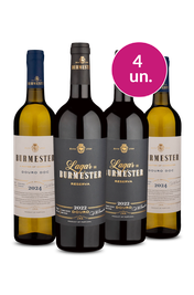 Kit 4 - Lagar De Burmester Tinto e Burmester Douro Branco - Exclusivo We