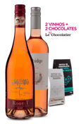 WineBox Rosés com Chocolates, Branco e Com Menta