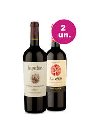 Kit 2 - Las Perdices Cabernet Sauvignon e Aliwen Reserva Cabernet Sauvignon