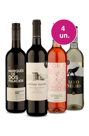 Kit 4 - Degusta&ccedil;&atilde;o Espanh&oacute;is - Exclusivo We
