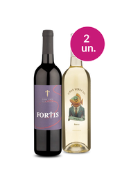 Kit 2 - Fortis Tinto + Vinho Verde Enigma - Exclusivo We