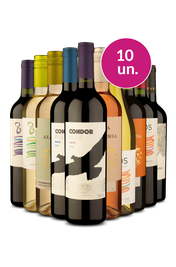 Kit 10 - Vinhos Secos do Consumidor - R$23,90 por Garrafa - Oferta Absurda