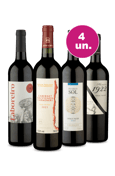 Kit 4 - Tintos Incríveis por R$29,90 por Garrafa
