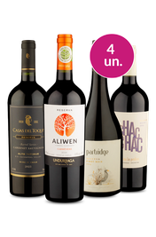 Kit 4 - Degusta&ccedil;&atilde;o de Uvas - Oferta Absurda