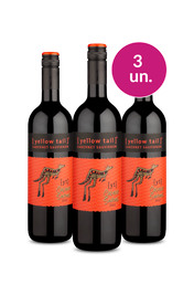 Kit 3 - [Yellow Tail] Colour Series Cabernet Sauvignon 2022 - Exclusivo We