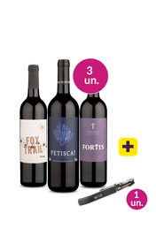 Kit 3 - Portugueses + Saca Rolhas Gr&aacute;tis