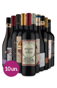 Kit 10 Tintos Premium Wine